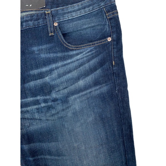 Mossimo Supply Co. Target Low Rise Boyfriend Whiskered Rolled Hem Jeans NWT 18R - Picture 7 of 8